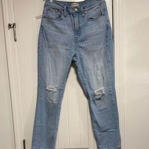 Madewell Light Blue Boyfriend Jeans